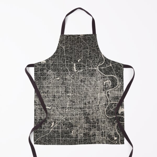 Item preview, Omaha map Nebraska Ink lines designed and sold by InkMaps.