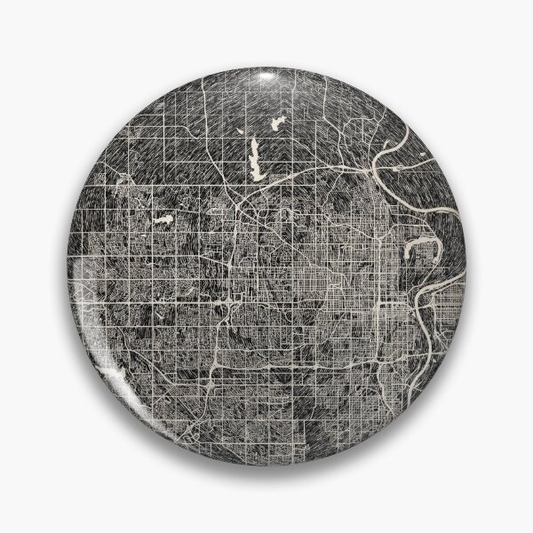 Item preview, Omaha map Nebraska Ink lines 2 designed and sold by InkMaps.