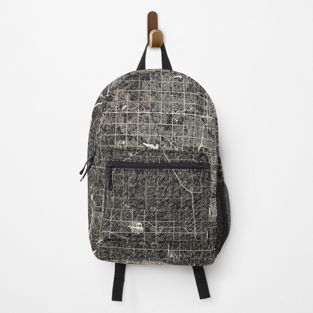 Vista previa del artículo con la obra «Mochila», diseñado y vendido por InkMaps.