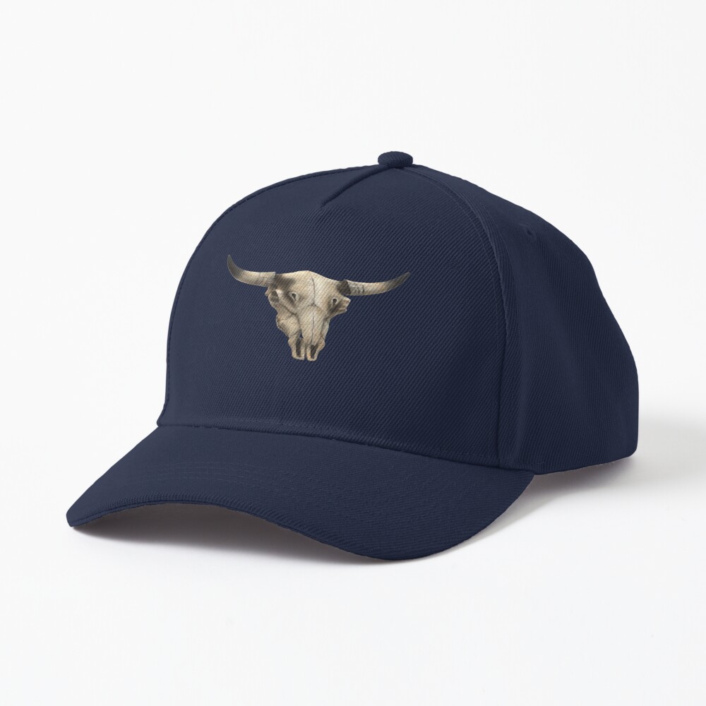 texas longhorns skull cap