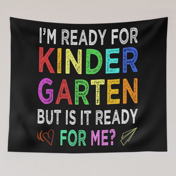 Item preview, Im ready to crush kindergarten but is it ready for me designed and sold by Sycamore997.