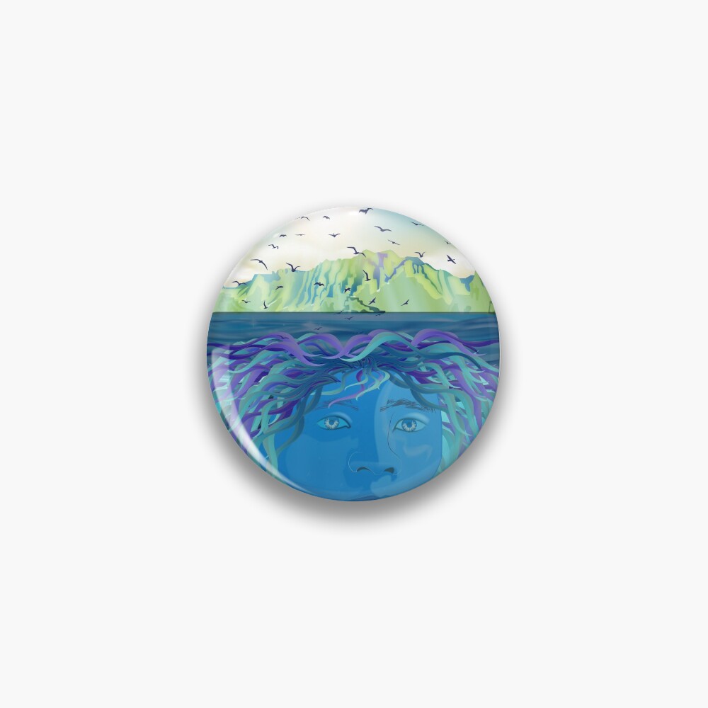 Item preview, Pin designed and sold by Mantra-tshirt.