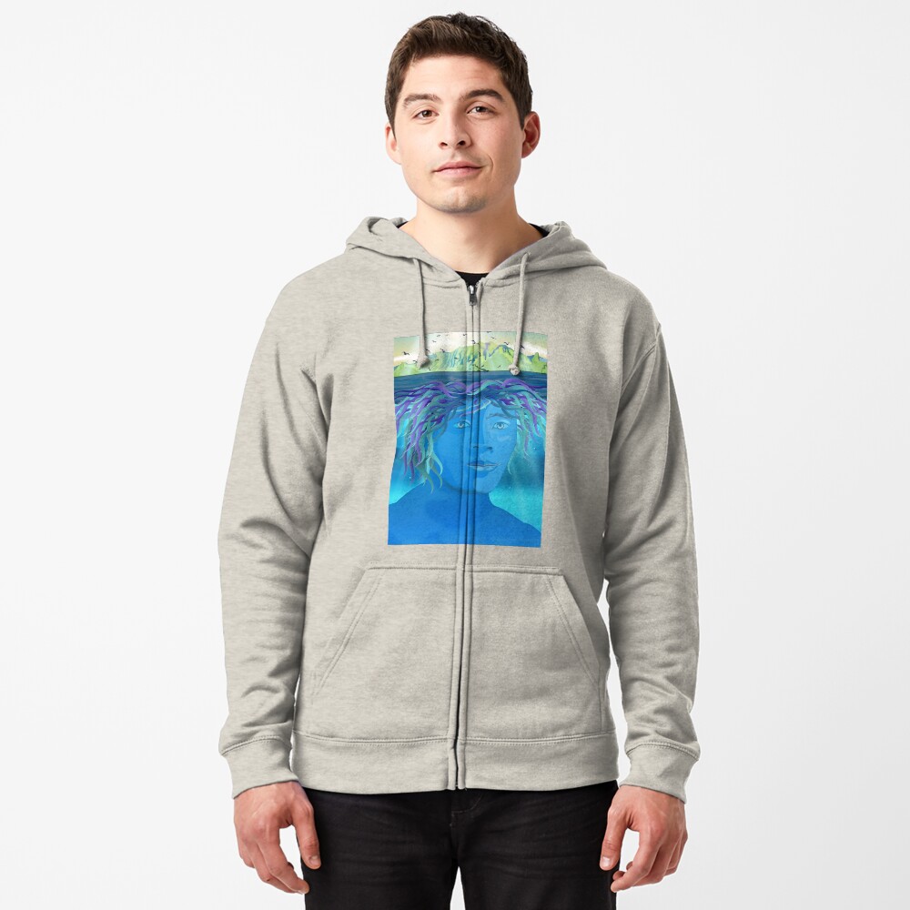 Item preview, Zipped Hoodie designed and sold by Mantra-tshirt.