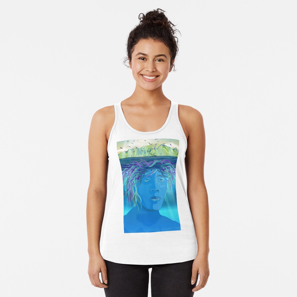 Item preview, Racerback Tank Top designed and sold by Mantra-tshirt.
