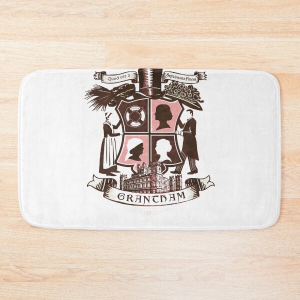 Item preview, Grantham coat of arms pink Downton Abbey Arts Decoratifs Astronomy In Your Home designed and sold by DowntonAbbeyArt.