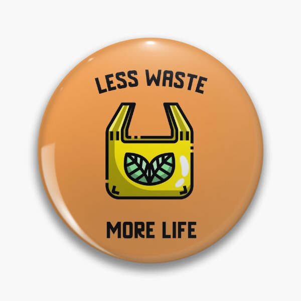 Item preview, Less Waste More Life designed and sold by Printed-Goodies.