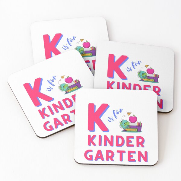 Item preview, K is for kindergarten designed and sold by Cattigal.