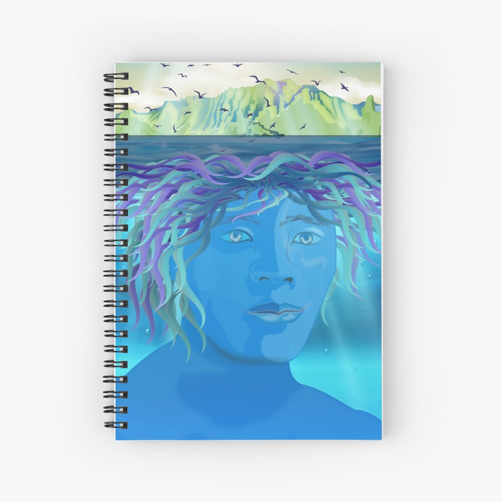 Item preview, Spiral Notebook designed and sold by Mantra-tshirt.