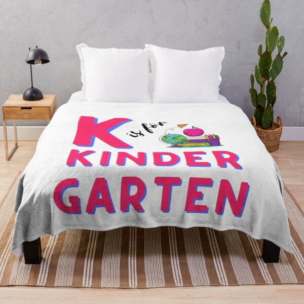 Item preview, K is for kindergarten designed and sold by Cattigal.