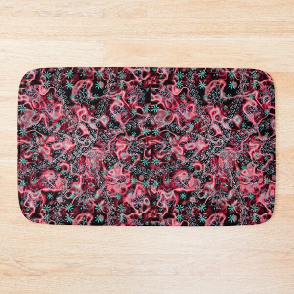 Item preview, Clouds and Stars burgundy and green designed and sold by Only1helen.