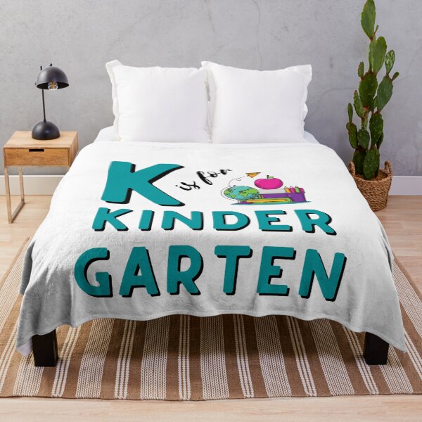 Item preview, K is for kindergarten designed and sold by Cattigal.
