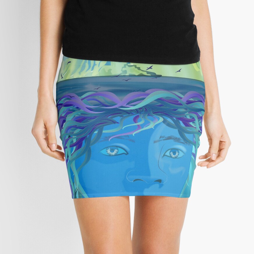 Item preview, Mini Skirt designed and sold by Mantra-tshirt.