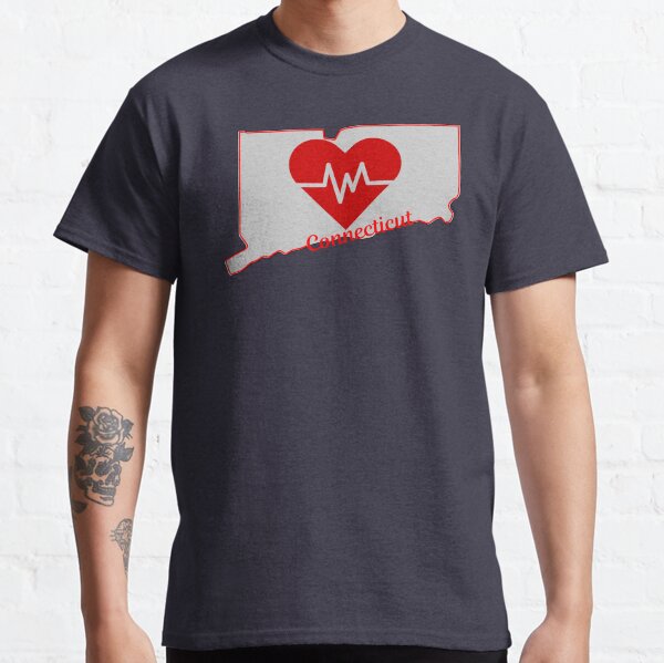 Connecticut Gets The Heart Pumping Classic T-Shirt