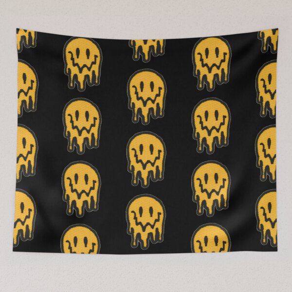 Item preview, Melting Smiley Sticker designed and sold by designolo.