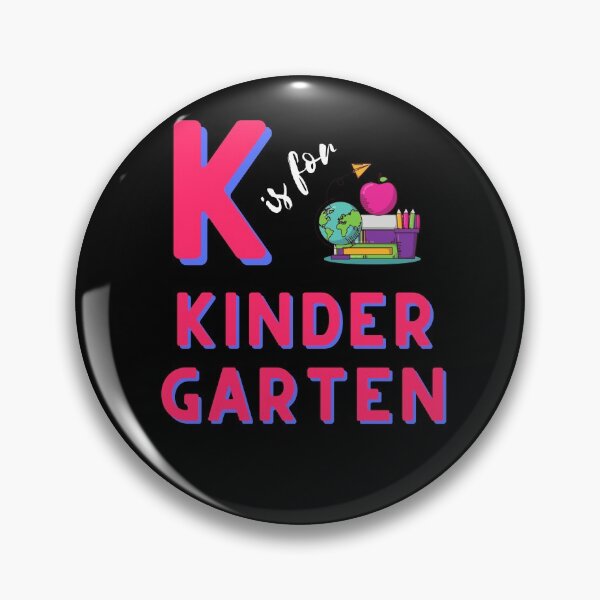 Item preview, K is for kindergarten designed and sold by Cattigal.