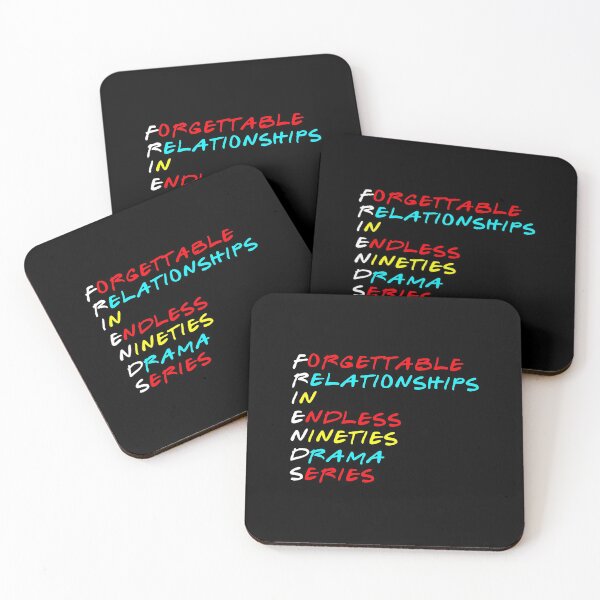 Item preview, FRIENDS Forgettable Relationships In Endless Nineties Drama Series designed and sold by w1ckerman.
