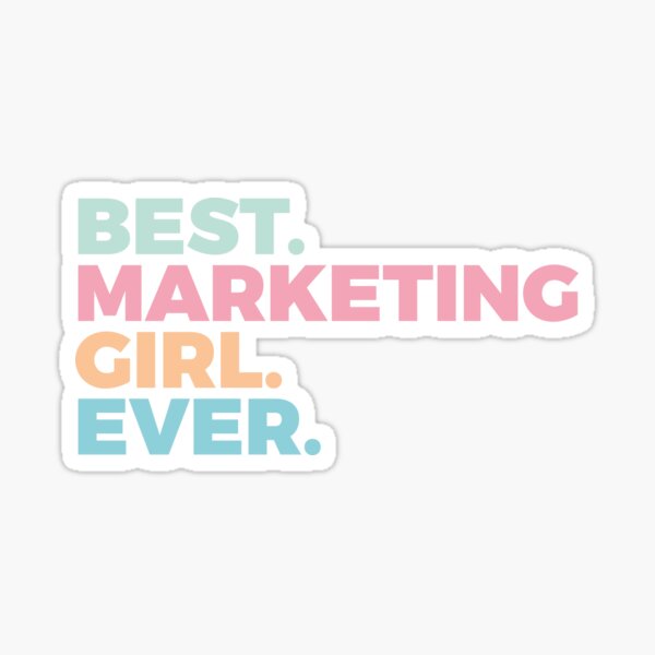 Item preview, La mejor chica de marketing de todos los tiempos | Trabajo de marketing | Mujeres en marketing designed and sold by PerfectlySimple.