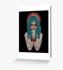 Sante Muerte Greeting Card