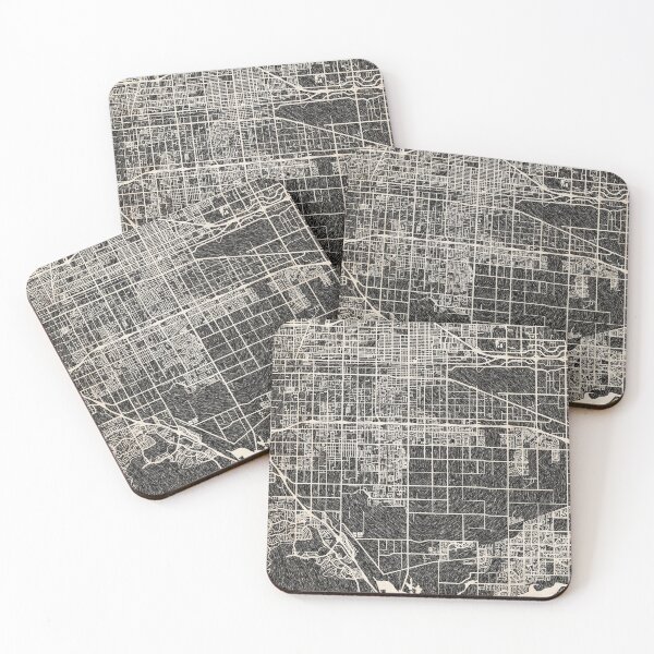Item preview, Ontario map California Ink lines 2 designed and sold by InkMaps.