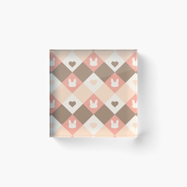 Item preview, Cute Pink Love Rabbit Pattern designed and sold by moonquarius.