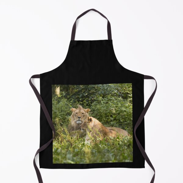 Item preview, Young male lion & lioness designed and sold by Conservation Art Emporium.