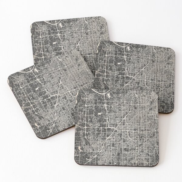 Item preview, Overland Park map Kansas Ink lines 2 designed and sold by InkMaps.