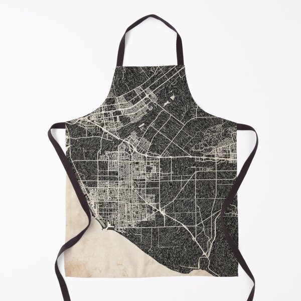 Artikelvorschau, Oxnard map California Ink lines entworfen und verkauft von InkMaps.