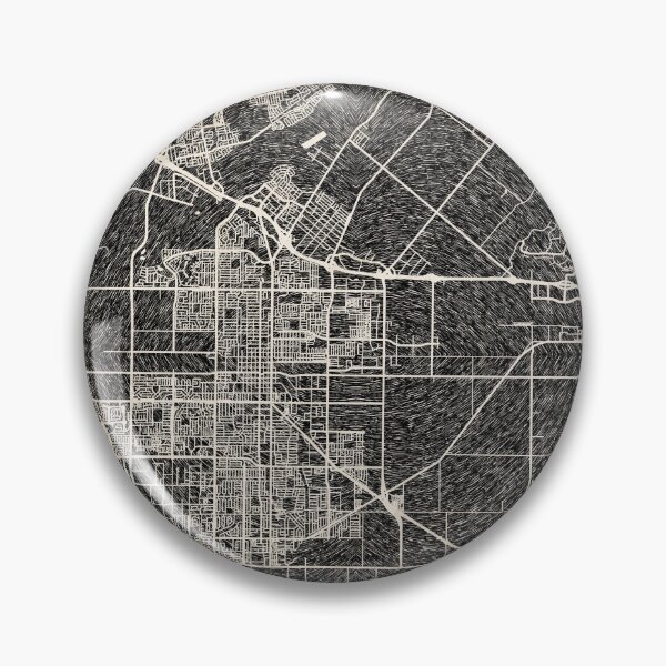 Item preview, Oxnard map California Ink lines 2 designed and sold by InkMaps.