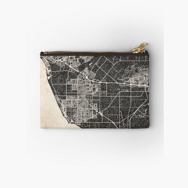 Item preview, Oxnard map California Ink lines 2 designed and sold by InkMaps.