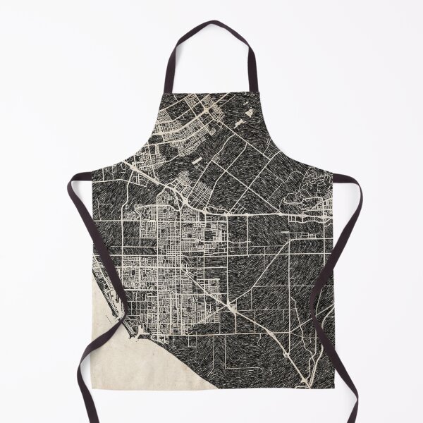 Artikelvorschau, Oxnard map California Ink lines 2 entworfen und verkauft von InkMaps.