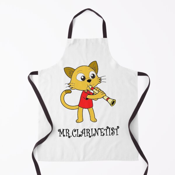 Item preview, Cat Clarinet Funny Shirt for Mom, Dad, Husband, Boyfriend, Girlfriend, designed and sold by Goods-by-Jojo.