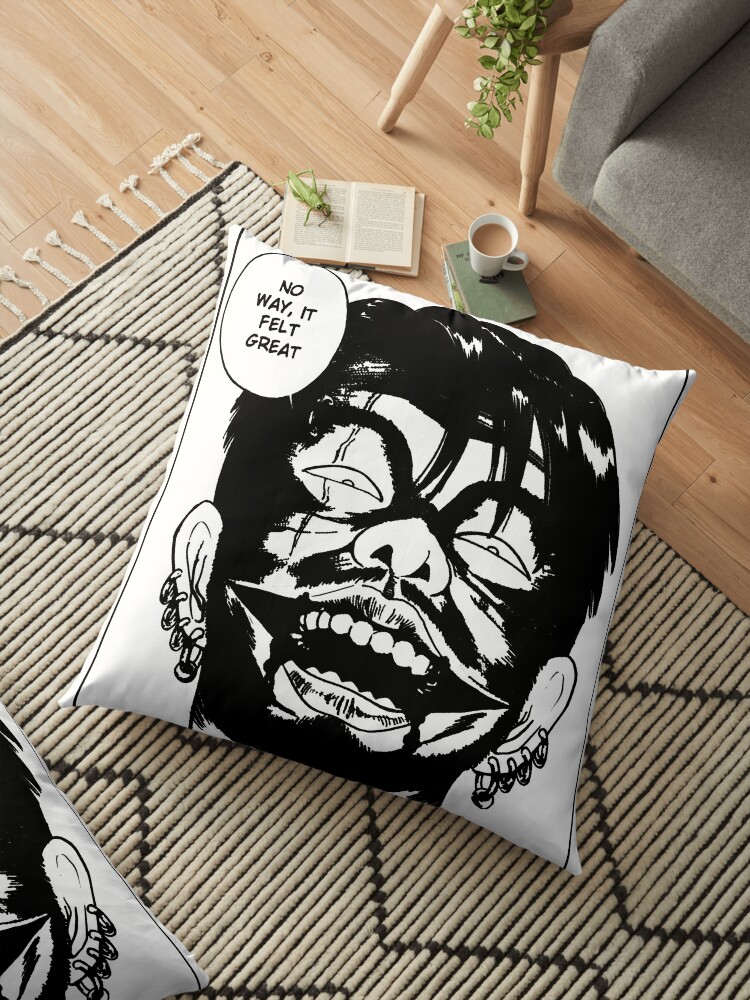 Ichi The Killer Kakihara 殺し屋1 Koroshiya Ichi Manga Floor Pillow By Ep Pandality Redbubble