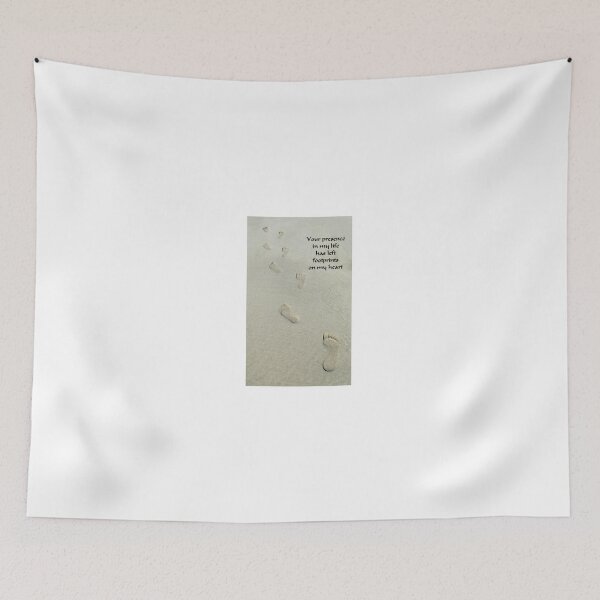 Item preview, Footprints On My Heart designed and sold by alabca.