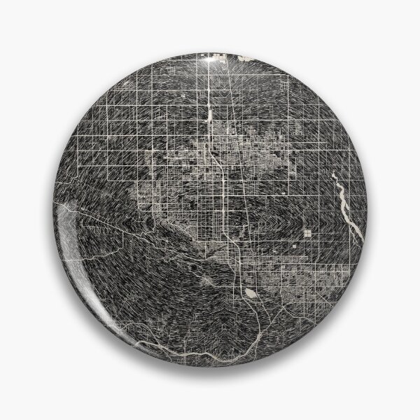 Item preview, Palmdale map California Ink lines designed and sold by InkMaps.