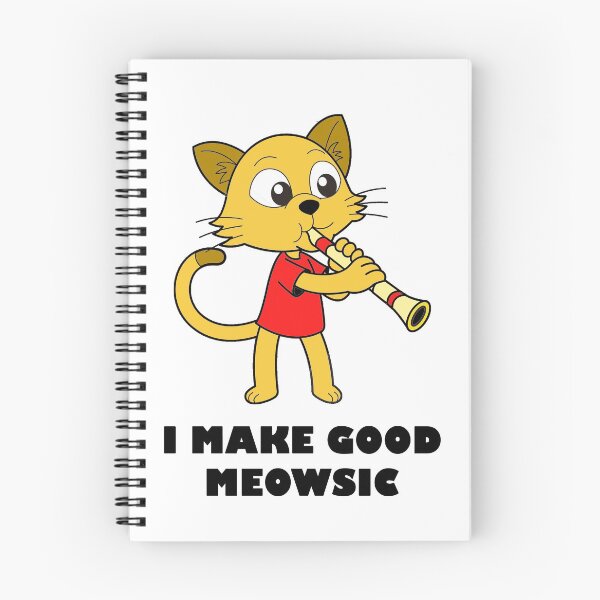 Item preview, Cat Clarinet Funny Shirt for Mom, Dad, Husband, Boyfriend, Girlfriend, designed and sold by Goods-by-Jojo.