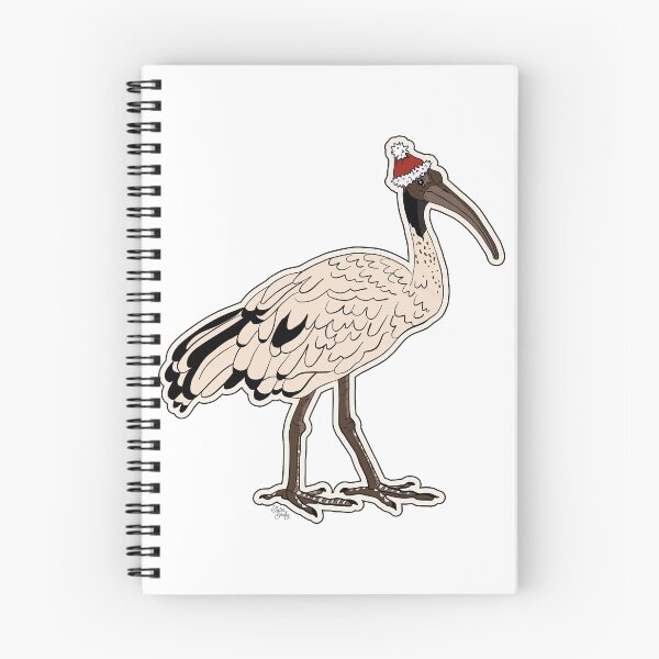 Item preview, Christmas Ibis Red Santa Hat designed and sold by Claire Bowley.
