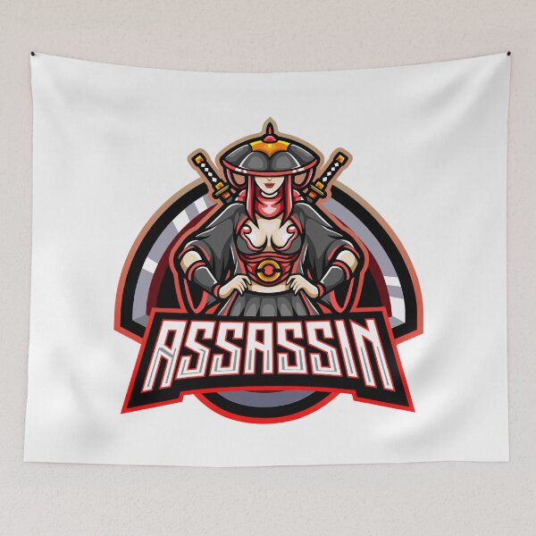 Item preview, Assassin Gamer Girl  designed and sold by Emil1993.