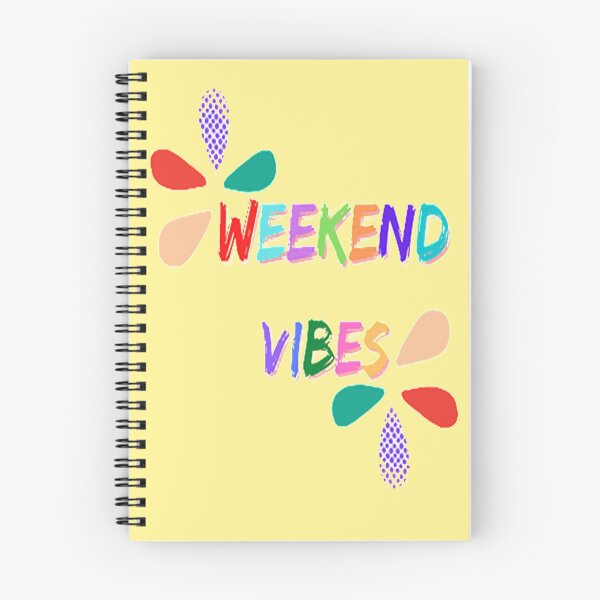 Item preview, Weekend Vibes, Words, Illustration Abstracto, Motivational Quotes designed and sold by Adri Barnard.