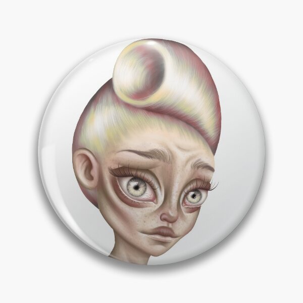 Item preview, Spooky wasted doll portrait, skull face designed and sold by Marcos Sevilla Martin.