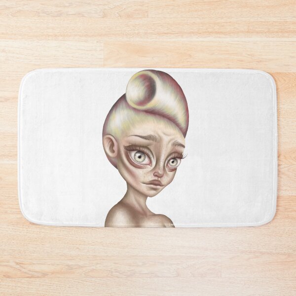 Item preview, Spooky wasted doll portrait, skull face designed and sold by Marcos Sevilla Martin.