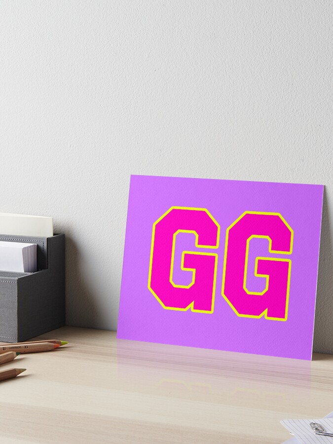 GG WP | Art Board Print