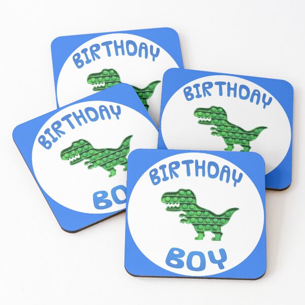 Item preview, Poppit Fidget Birthday Boy Dinosaur Design designed and sold by Blobertinka.