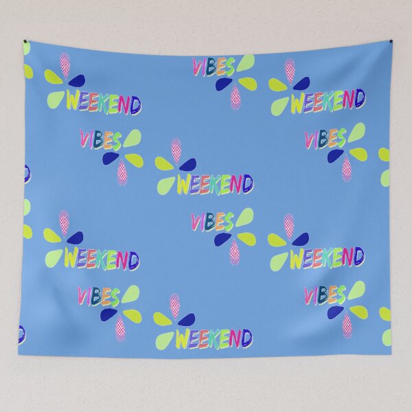 Item preview, Weekend Vibes, NR 2, Words, Illustration Abstracto, Motivational Quotes designed and sold by Adri Barnard.
