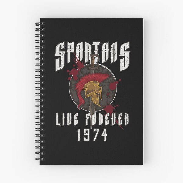Aperçu de l'œuvre Spartans Live Forever 1974 - Anniversaire grec créée et vendue par anziehend.