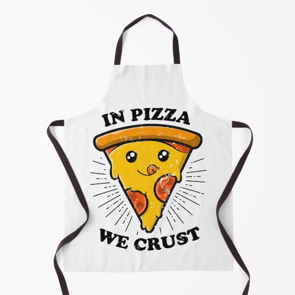 Item preview, In Pizza We Crust, Kawaii Pizza Slice designed and sold by ramenrose.