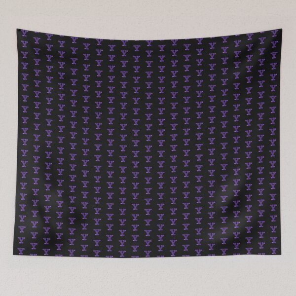 Item preview, Letter Y Alphabet Purple Marble Abstract Monogram designed and sold by AMSonArt.