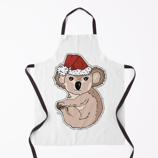 Item preview, Christmas Koala Red Santa Hat designed and sold by Claire Bowley.