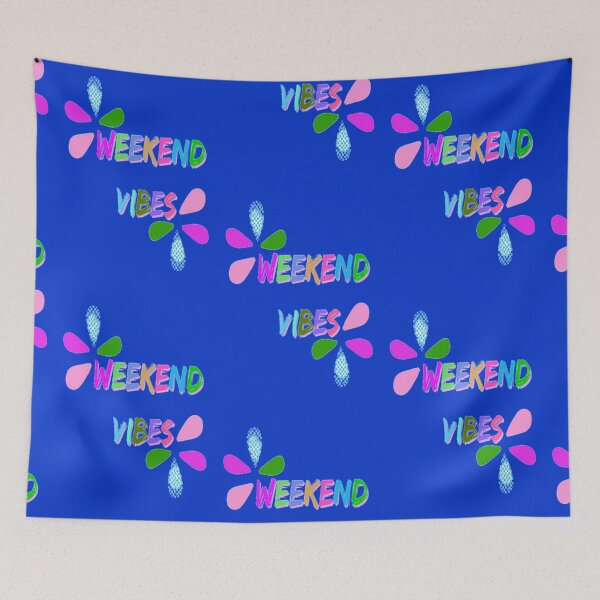 Item preview, Weekend Vibes, NR 3, Words, Illustration Abstracto, Motivational Quotes designed and sold by Adri Barnard.