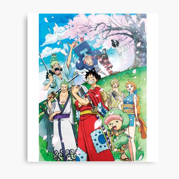 One Piece Wano Metal Prints Redbubble