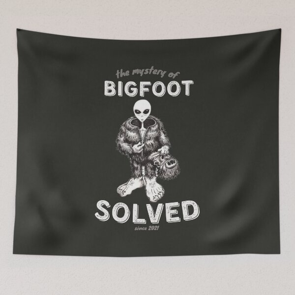 Item preview, The Mystery Of Bigfoot Solved designed and sold by SweetbeStore.